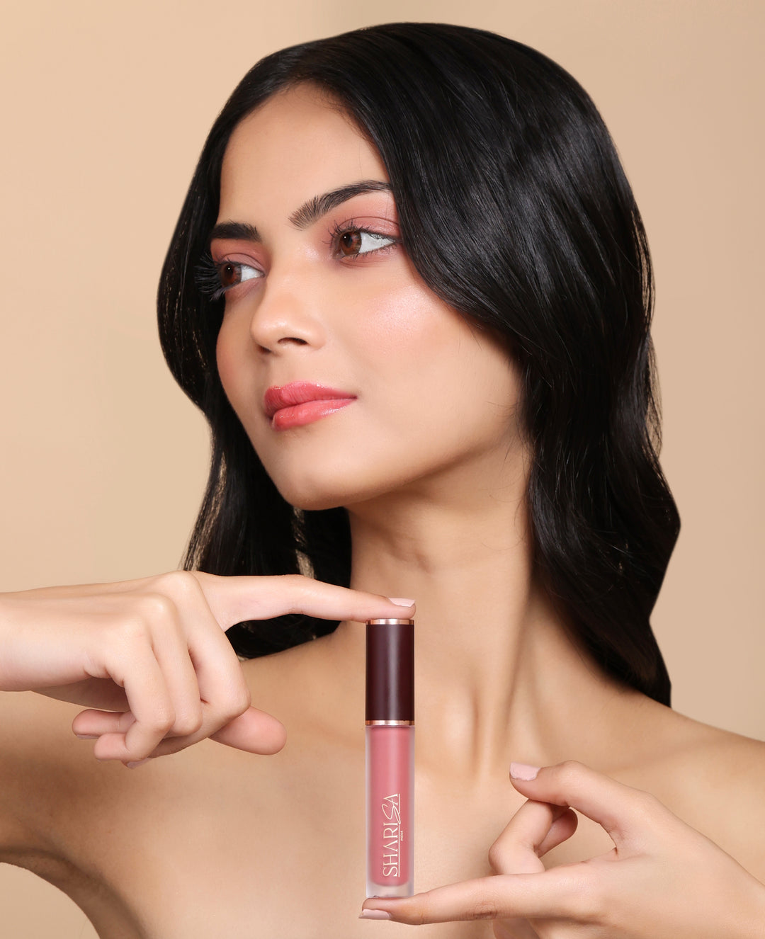 Tinted Lip Oil - Delicate Darling (Dusty Pink) Sharisa India